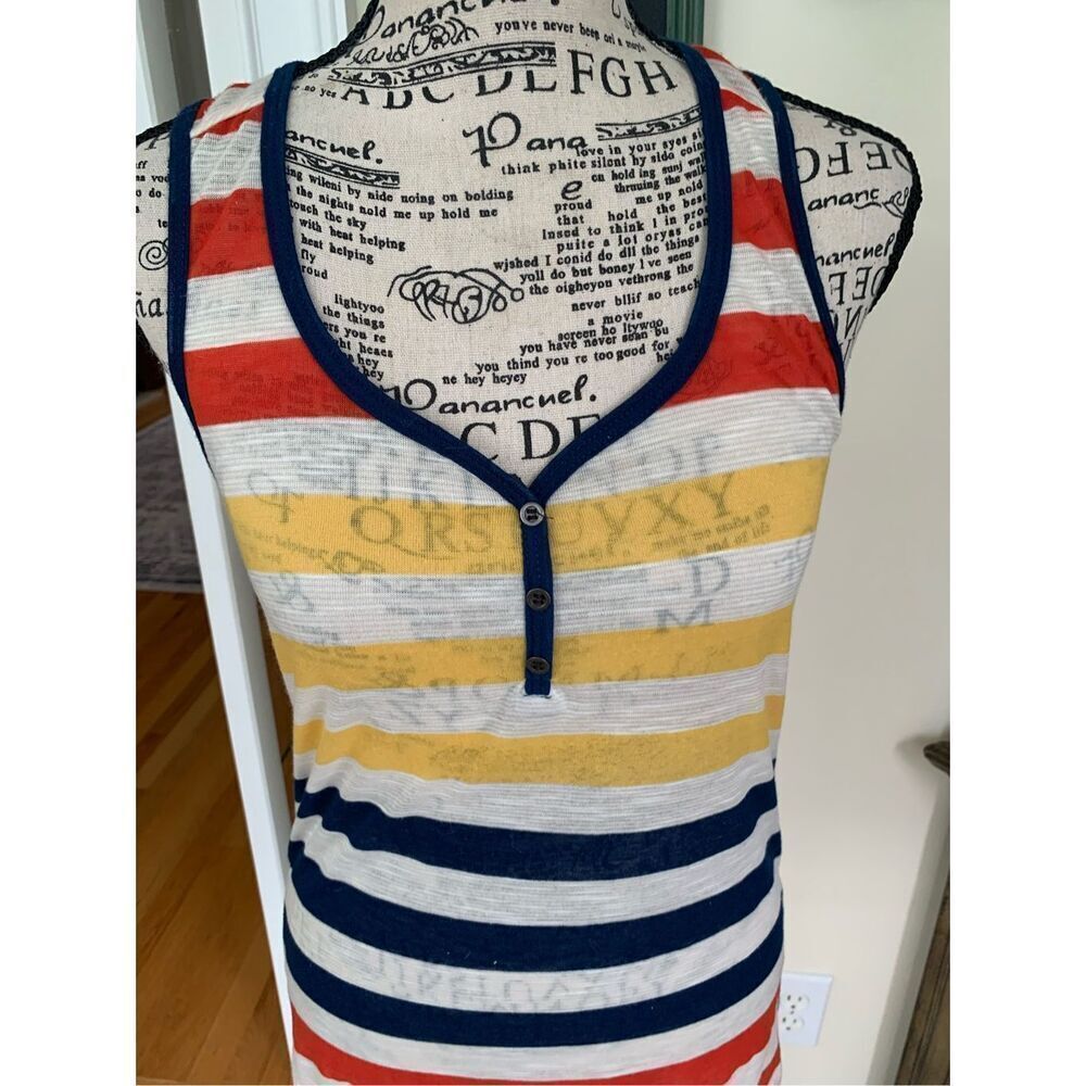 ColStory Razor Back Striped Tank NWOT - Picture 7 of 10